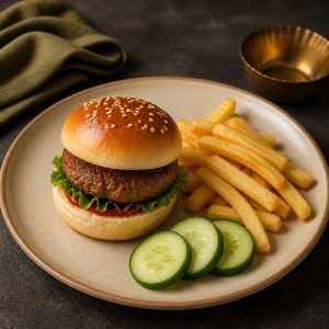 Kids mini burger