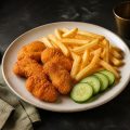 Kids kip & friet