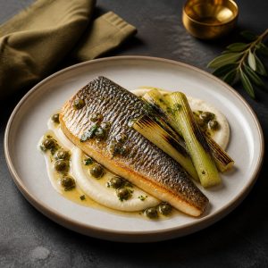 Zeebaars & bloemkool