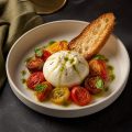 Burrata & geroosterde tomaat